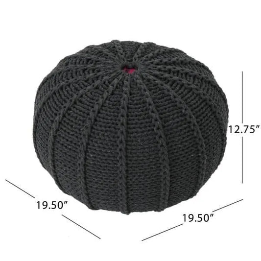 Stone Loom Pouf