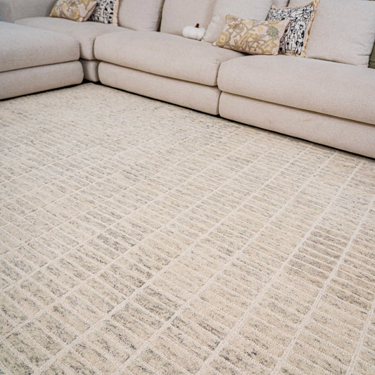 Pure Wool Carpet Maxi Grey (Rectangle)