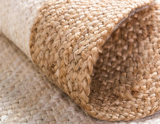 Peramos Natural Beige, White Carpet (Round)