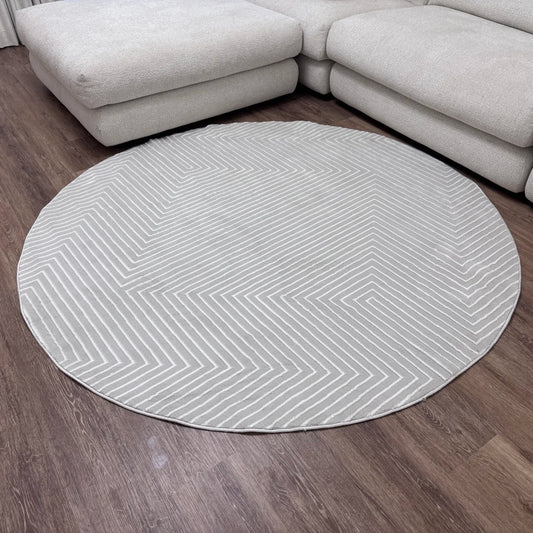 Lito Grey Carpet (Round)