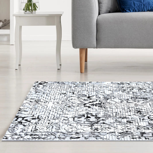 Mystery Grey, Black Carpet (Rectangle)