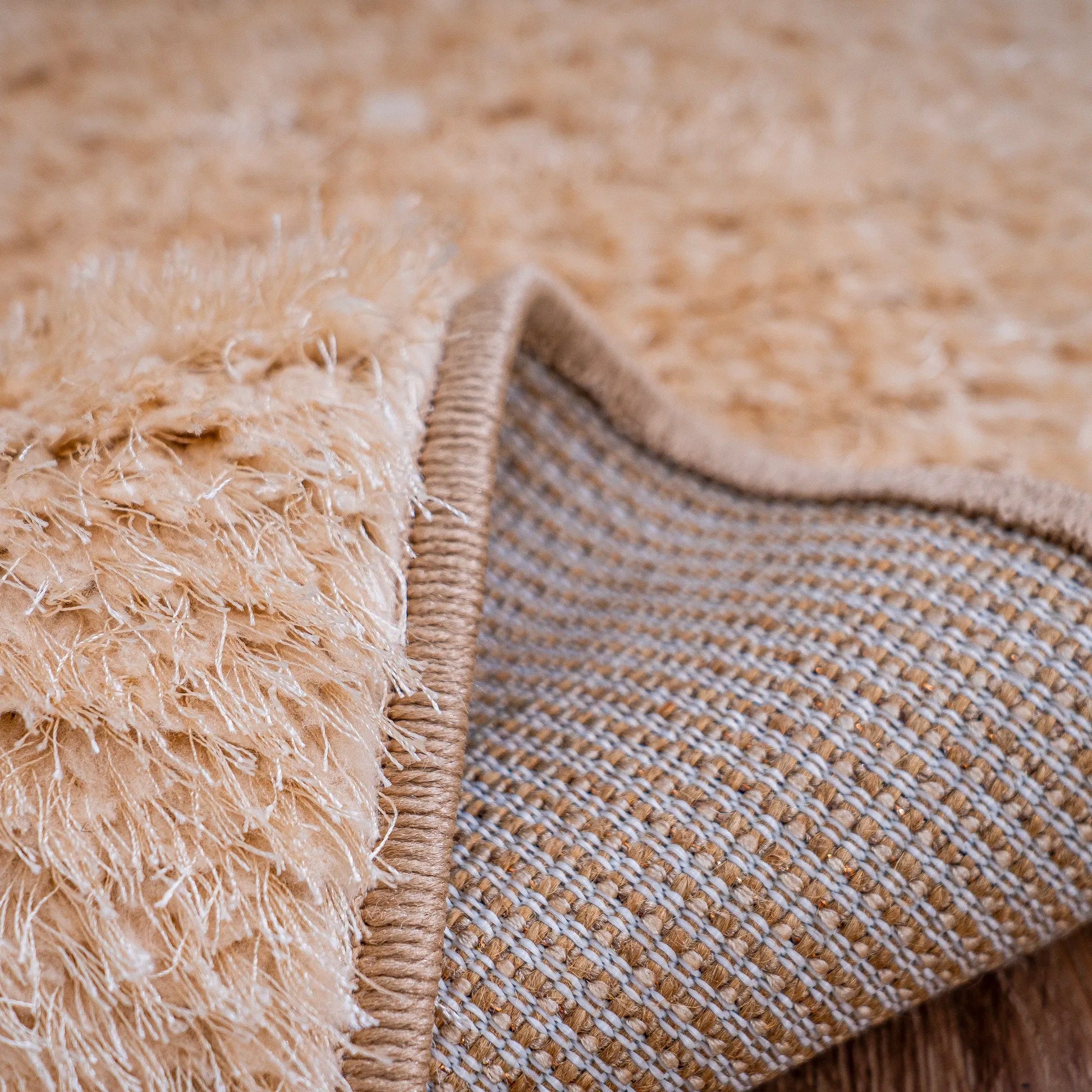 Fluffy Beige Carpet (Runner)