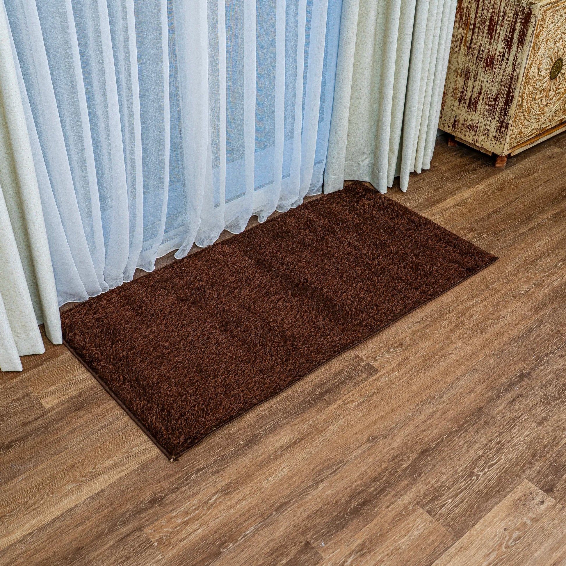 Fluffy Brown Carpet (Runner)