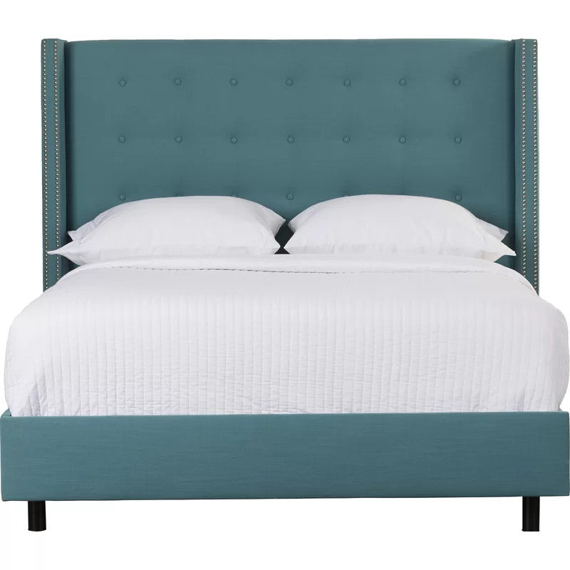 Wilfred Upholstered Bed (Choose size, fabric, colour & legs)
