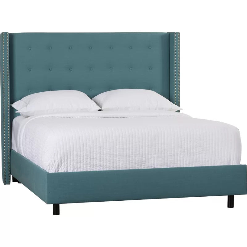 Wilfred Upholstered Bed (Choose size, fabric, colour & legs)