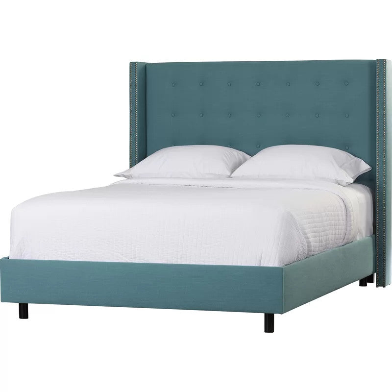 Wilfred Upholstered Bed (Choose size, fabric, colour & legs)