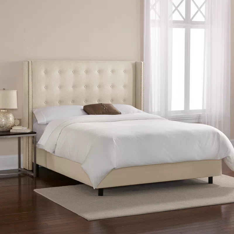 Wilfred Upholstered Bed (Choose size, fabric, colour & legs)