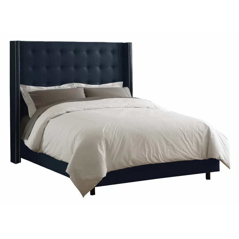 Wilfred Upholstered Bed (Choose size, fabric, colour & legs)