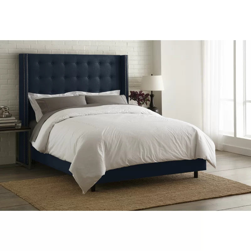 Wilfred Upholstered Bed (Choose size, fabric, colour & legs)