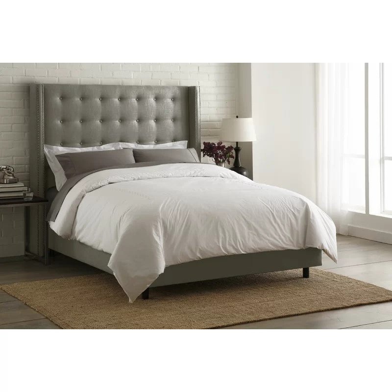Wilfred Upholstered Bed (Choose size, fabric, colour & legs)
