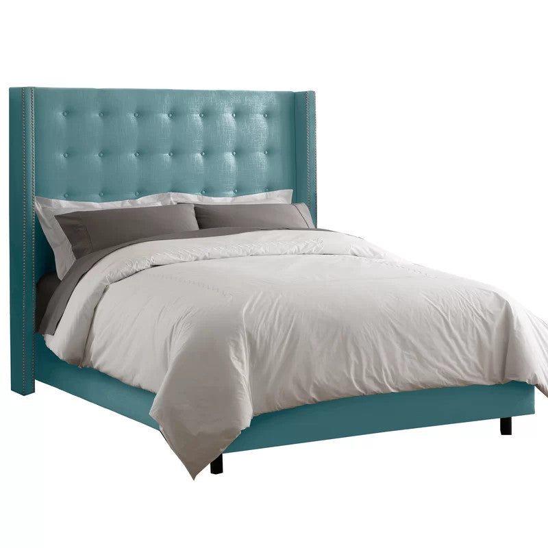 Wilfred Upholstered Bed (Choose size, fabric, colour & legs)