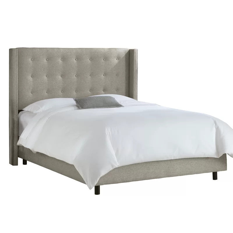 Wilfred Upholstered Bed (Choose size, fabric, colour & legs)