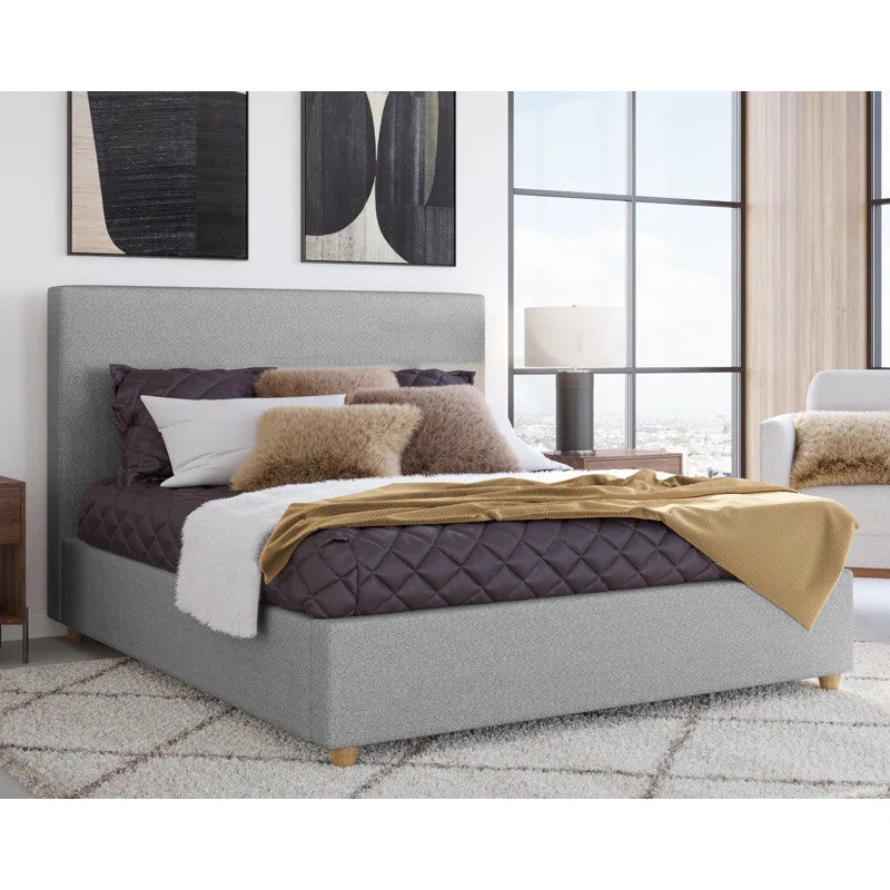 Frederick Upholstered Bed (Choose size, fabric, colour & legs)