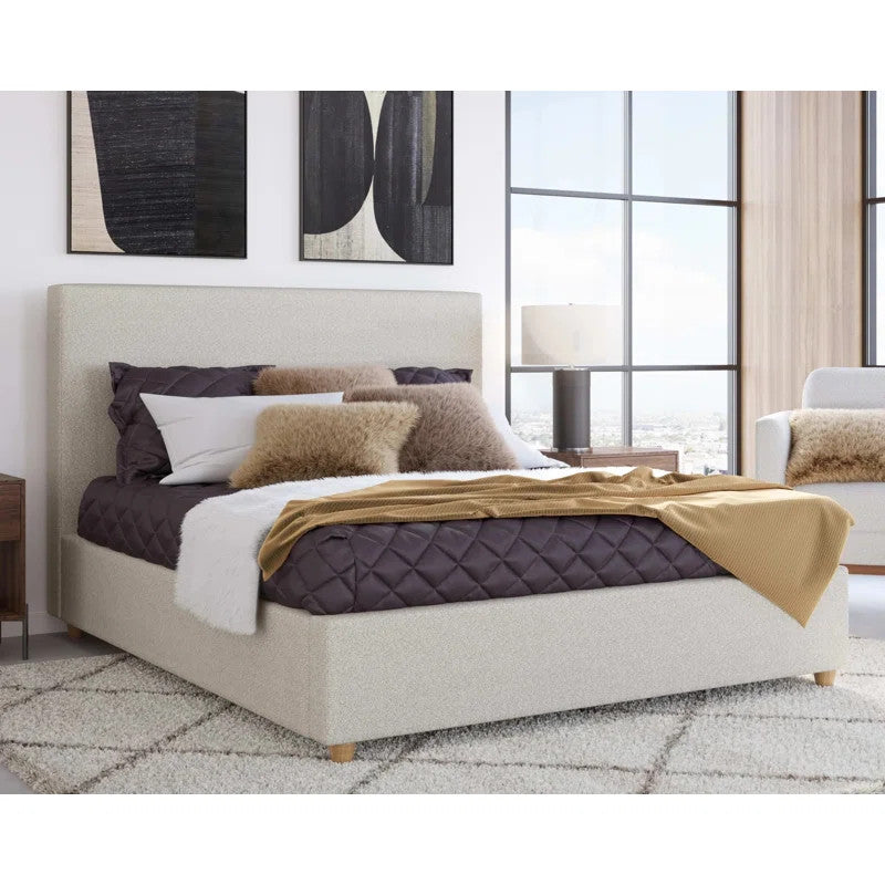 Frederick Upholstered Bed (Choose size, fabric, colour & legs)