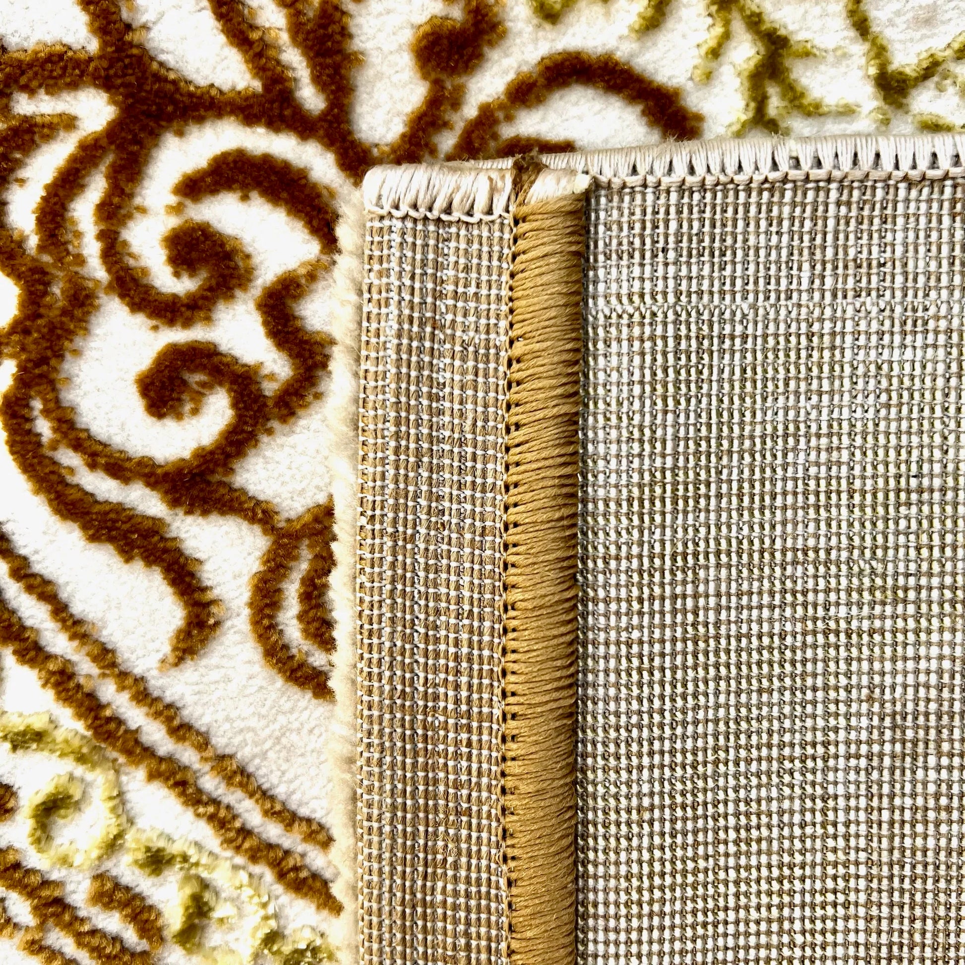 Aleyna Cream Gold Carpet (Rectangle)