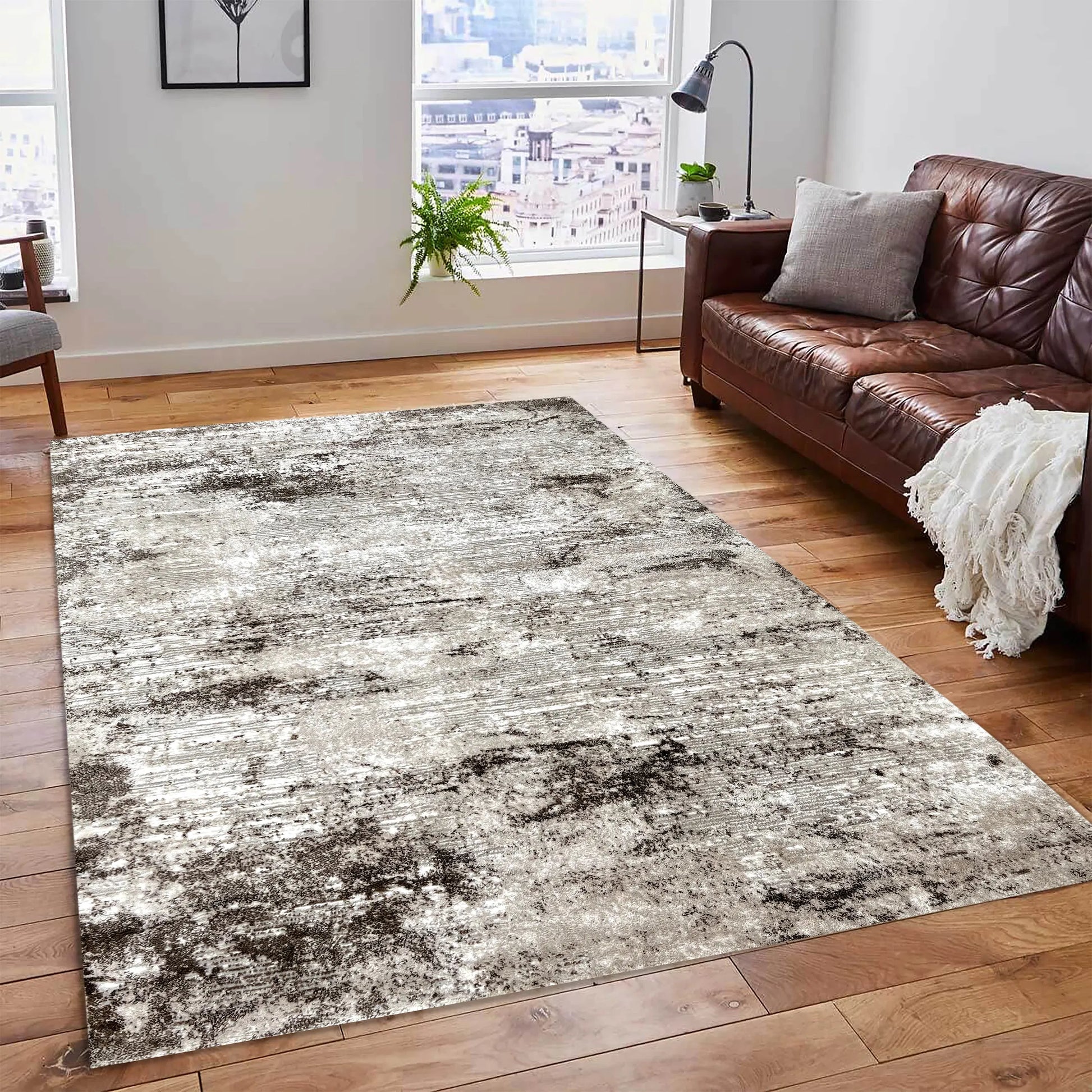 Alisa Brown Carpet (Rectangle)