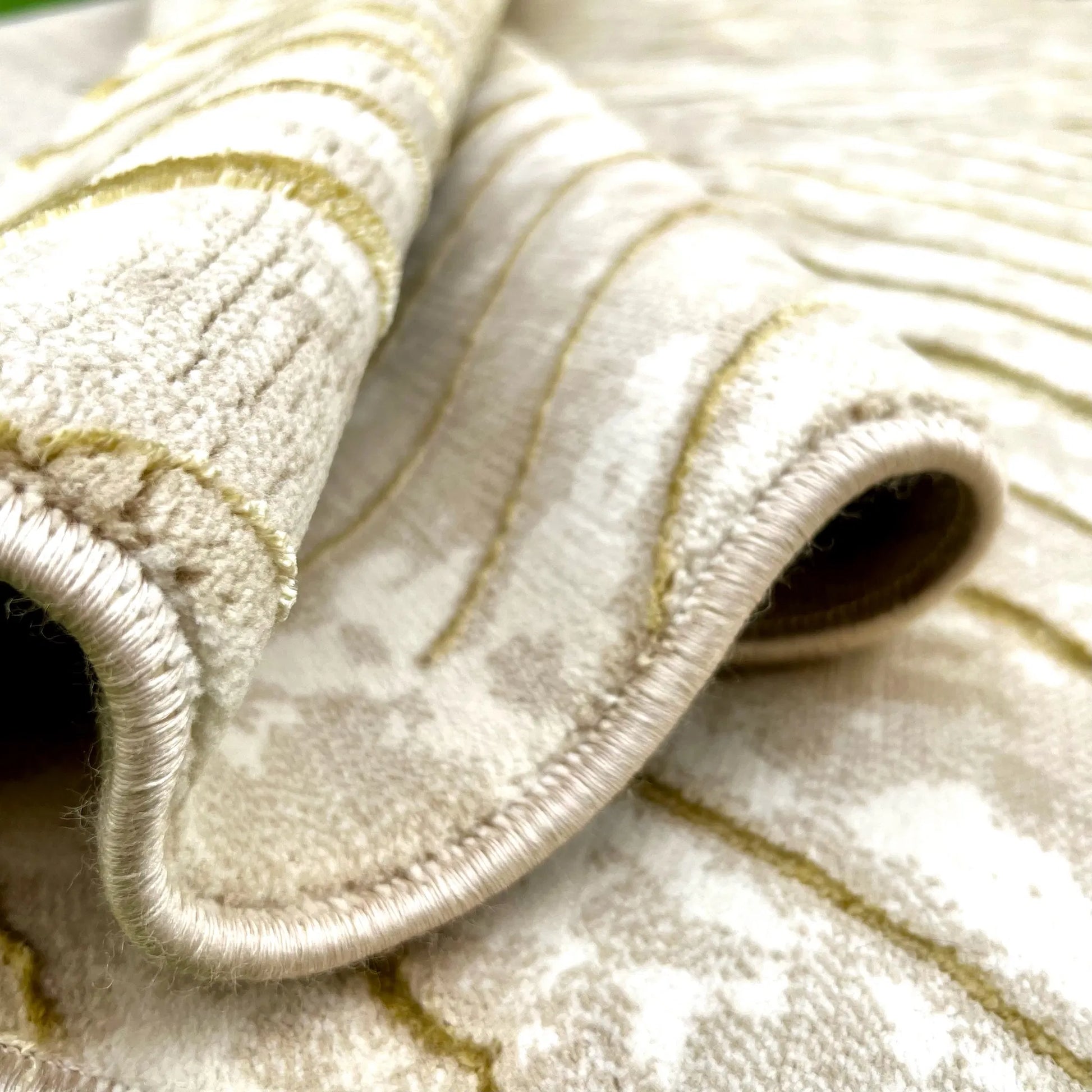 Allora Beige Gold Carpet (Rectangle)