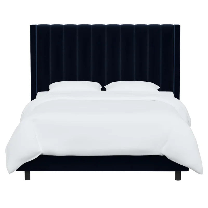 Reginald Upholstered Bed (Choose size, fabric, colour & legs)