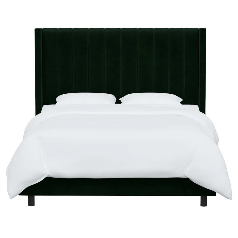 Reginald Upholstered Bed (Choose size, fabric, colour & legs)