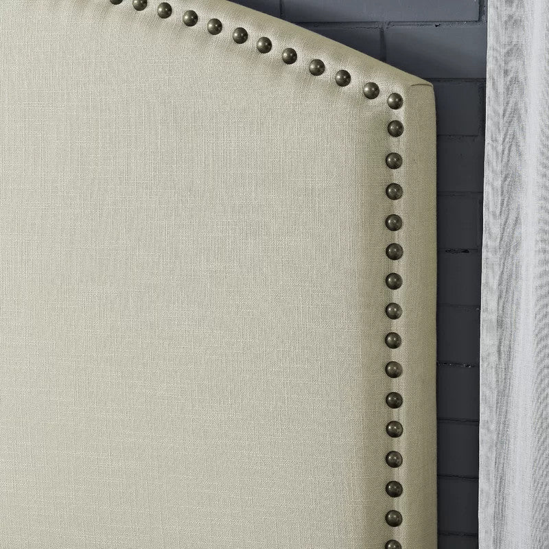 Henry Upholstered Bed (Choose size, fabric, colour & legs)