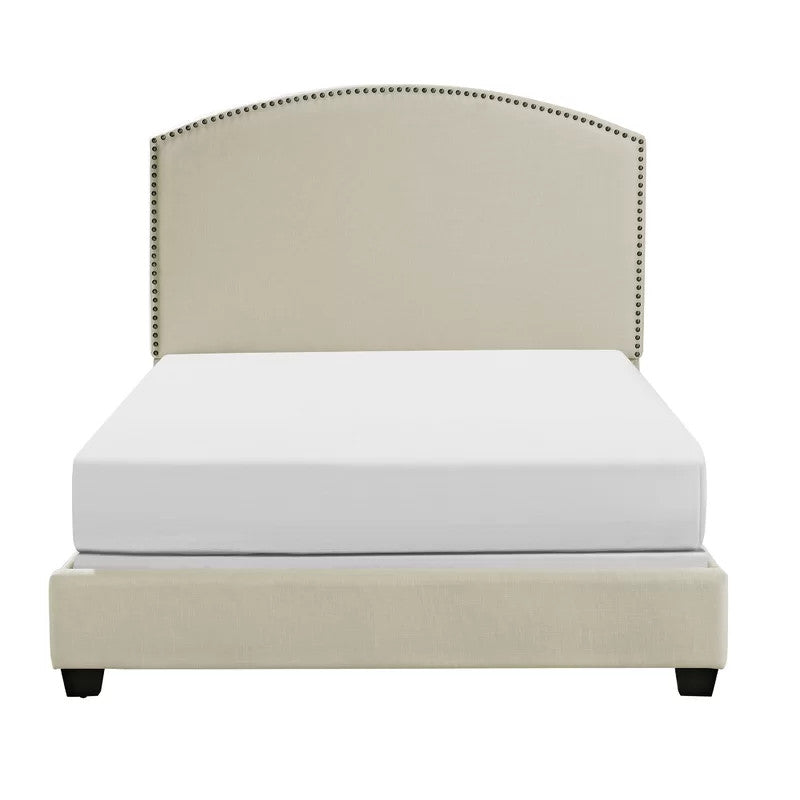 Henry Upholstered Bed (Choose size, fabric, colour & legs)