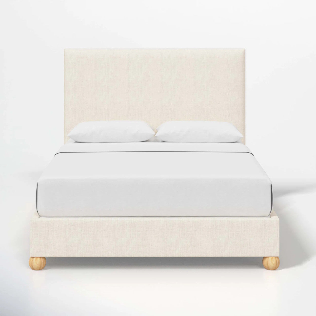 Ernest Upholstered Bed (Choose size, fabric, colour & legs)