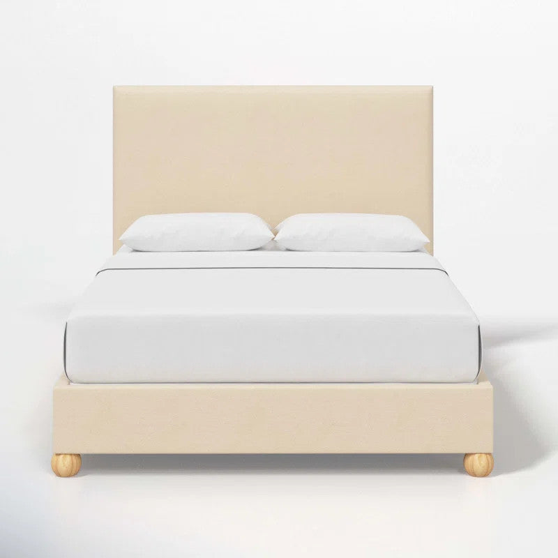 Ernest Upholstered Bed (Choose size, fabric, colour & legs)