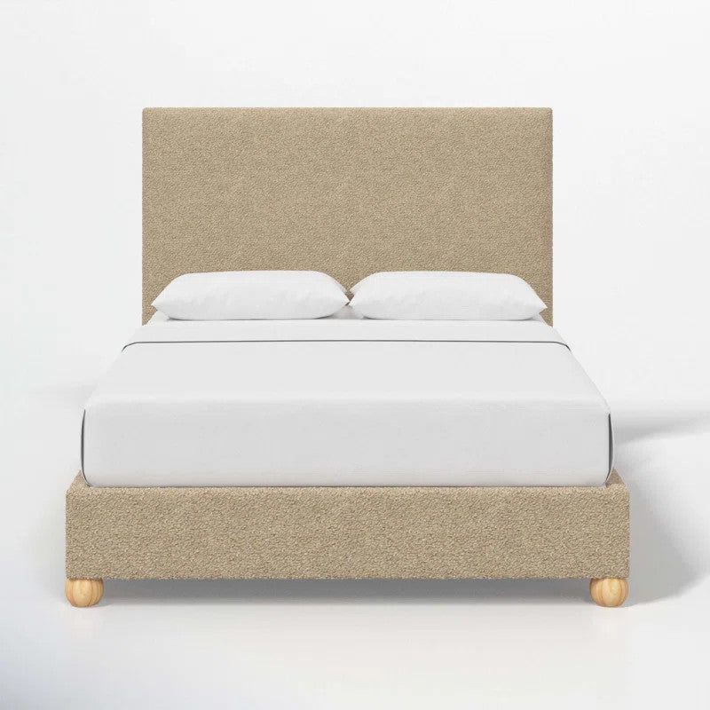 Ernest Upholstered Bed (Choose size, fabric, colour & legs)