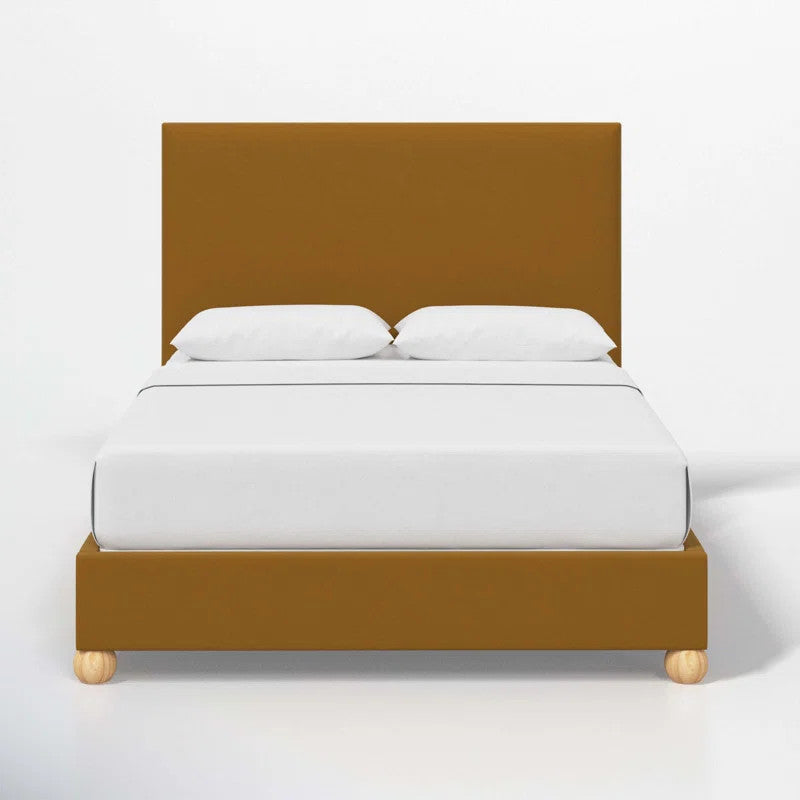 Ernest Upholstered Bed (Choose size, fabric, colour & legs)