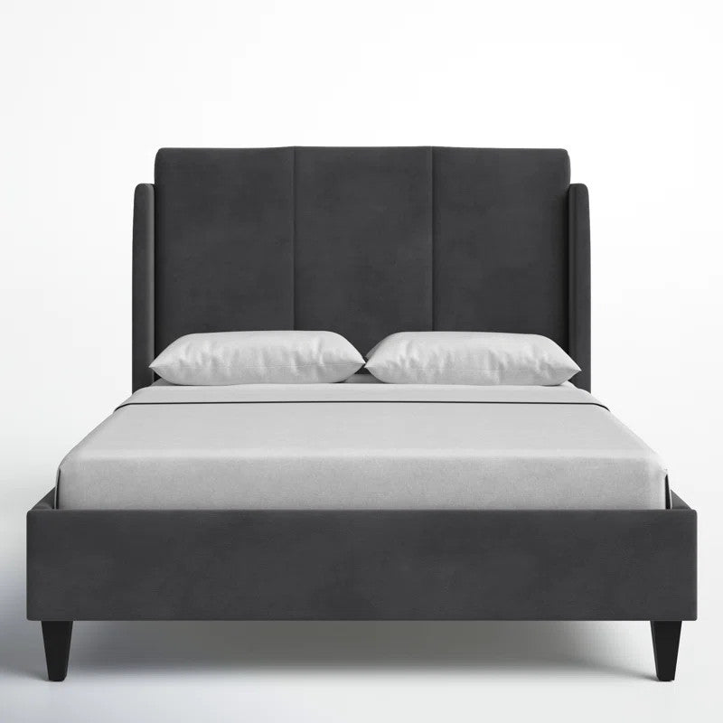Herbert Upholstered Bed (Choose size, fabric, colour & legs)