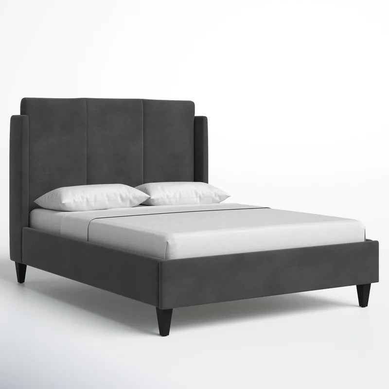 Herbert Upholstered Bed (Choose size, fabric, colour & legs)