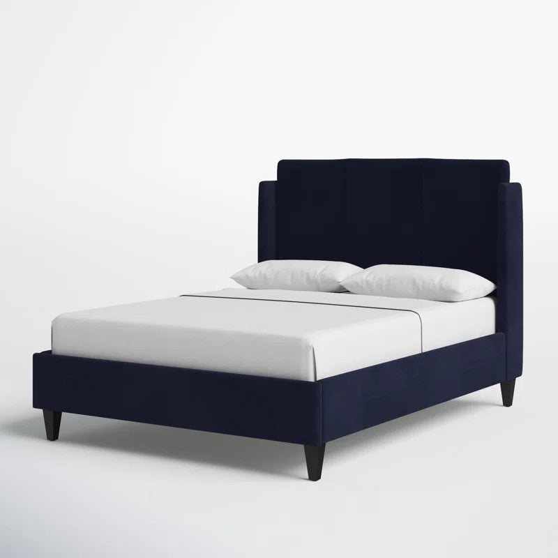 Herbert Upholstered Bed (Choose size, fabric, colour & legs)