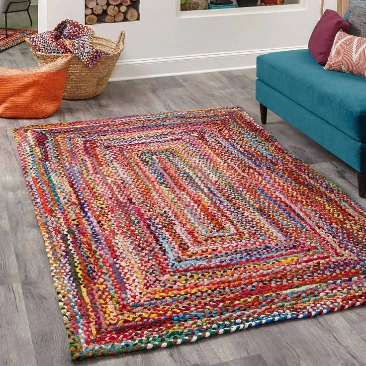 Marathonas Chindi Multi-Coloured Carpet Jute (Rectangle)