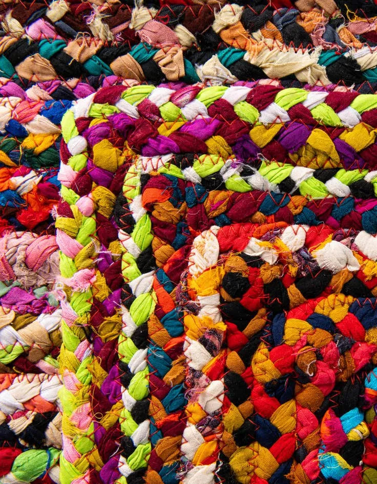 Marathonas Chindi Multi-Coloured Carpet Jute (Runner)