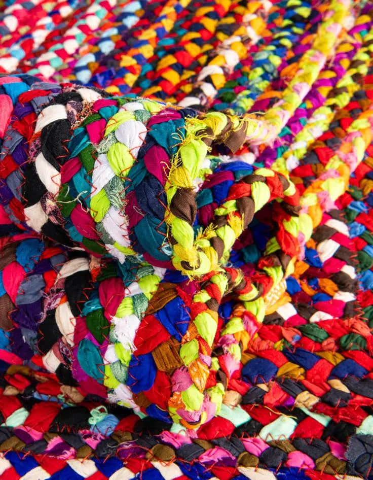 Marathonas Chindi Multi-Coloured Carpet Jute (Rectangle)