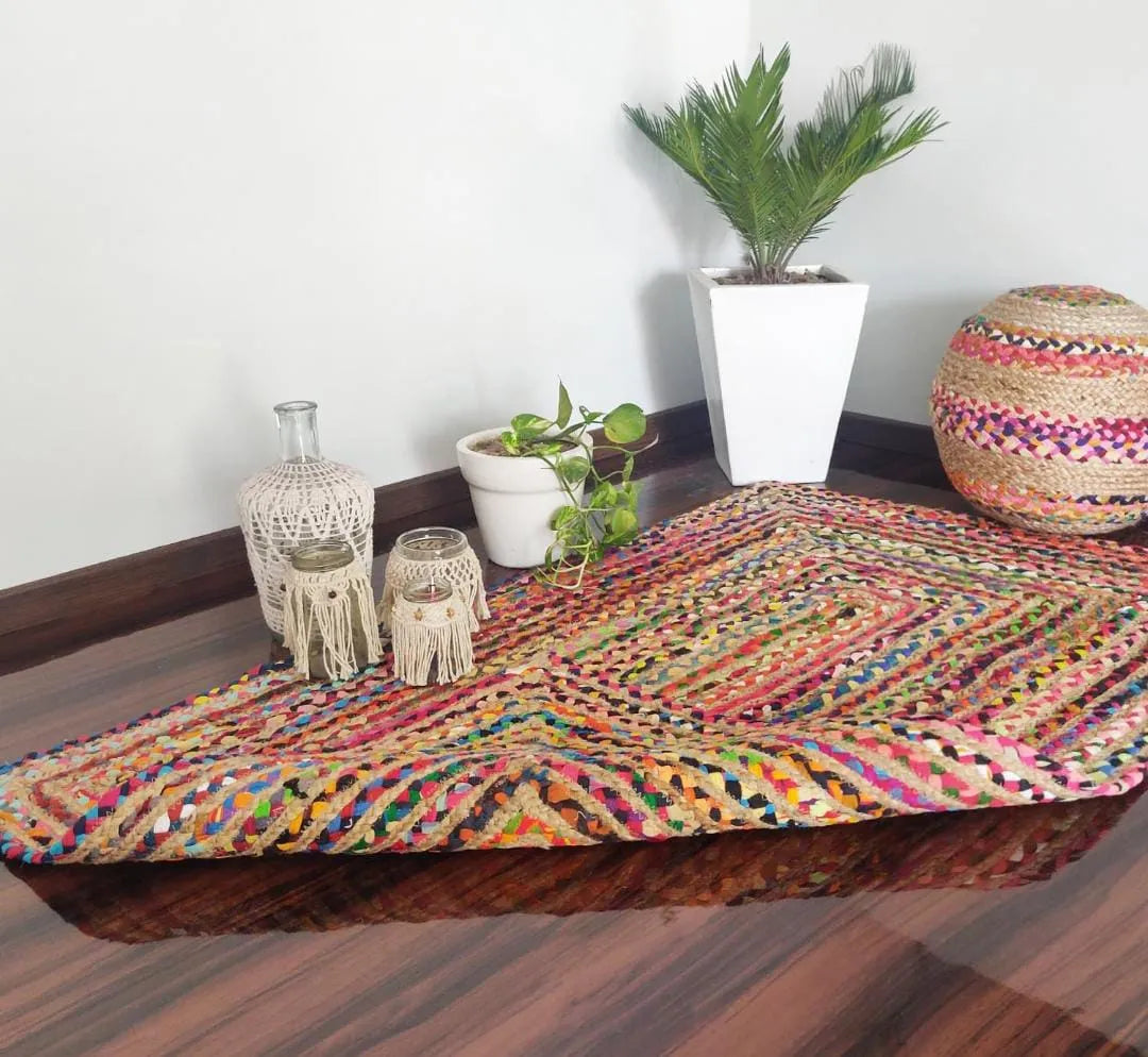 Marathonas Chindi Multi-Coloured Carpet Jute (Doormat)