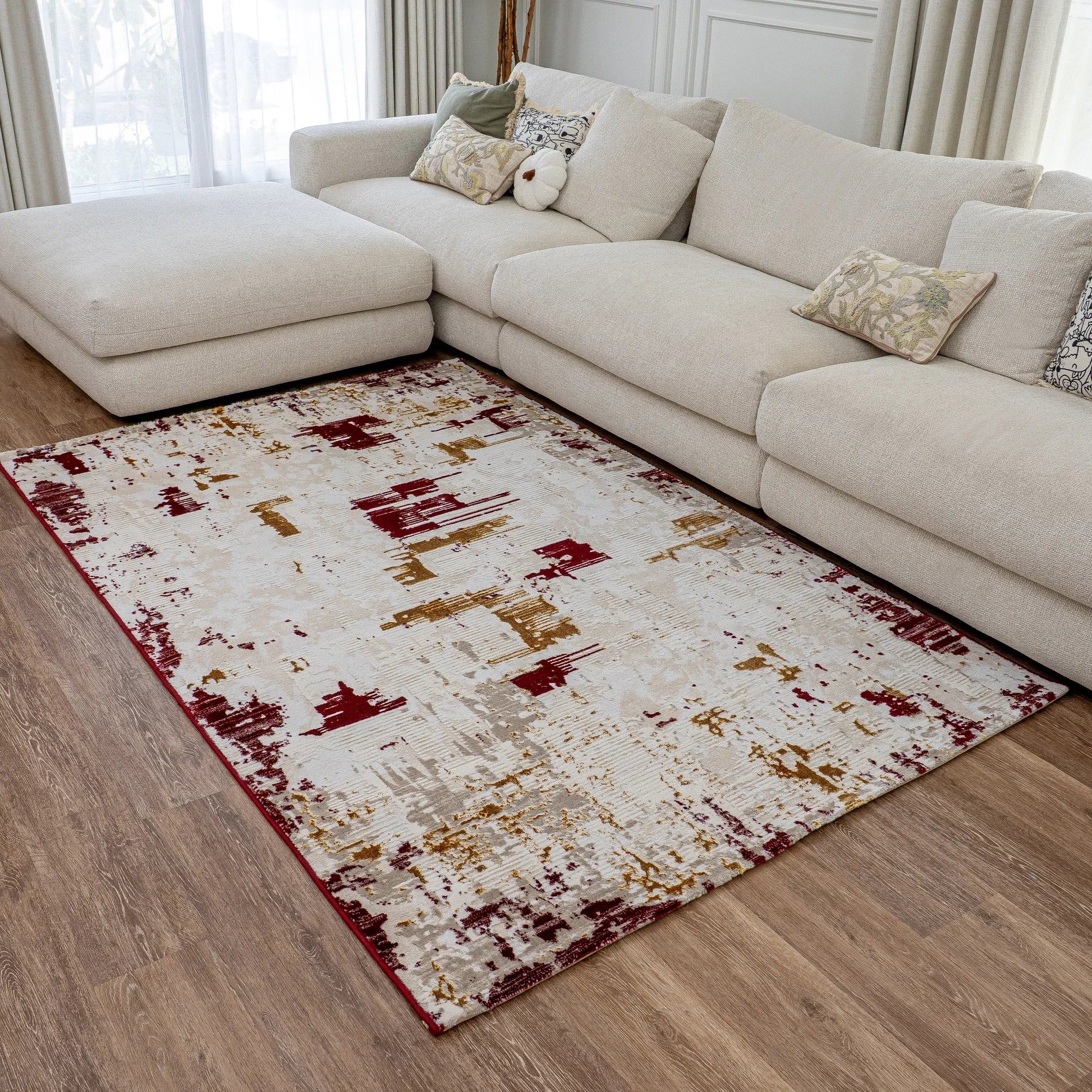 Athena Beige Red Carpet (Rectangle)