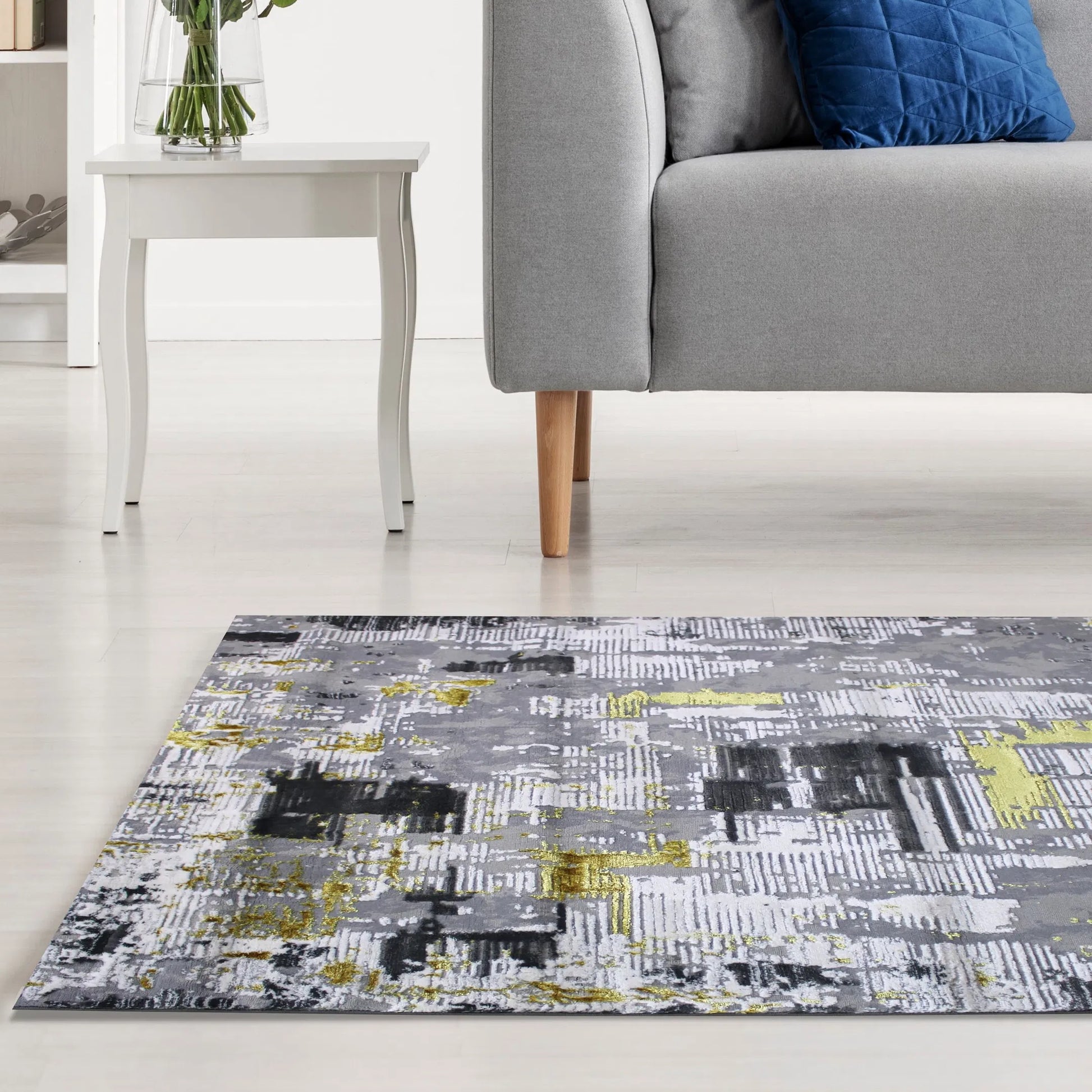 Oresti Grey Gold Carpet (Rectangle)