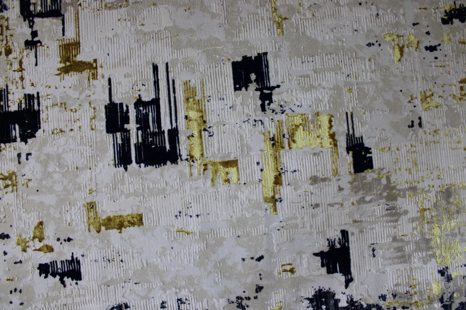 Pyrgos Beige Navy Blue Carpet (Rectangle)