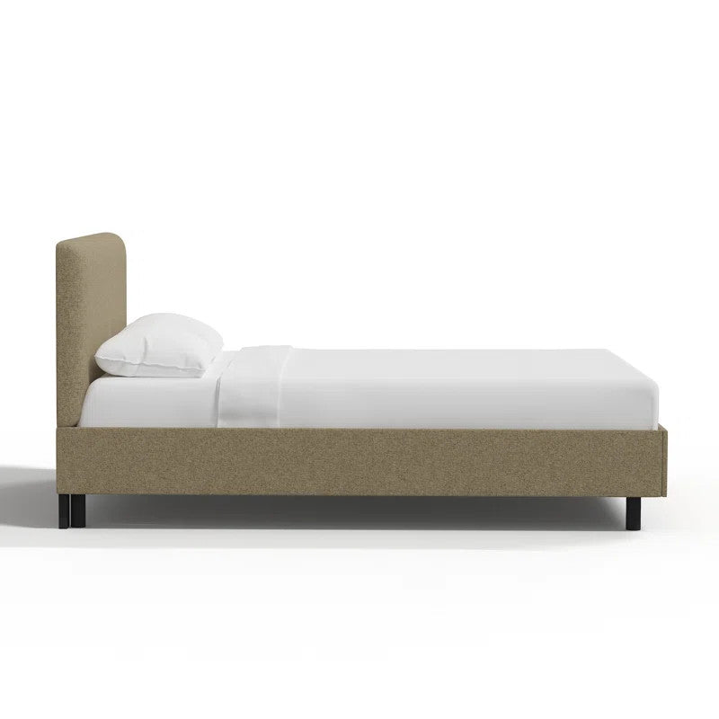 Charles Upholstered Bed (Choose size, fabric, colour & legs)