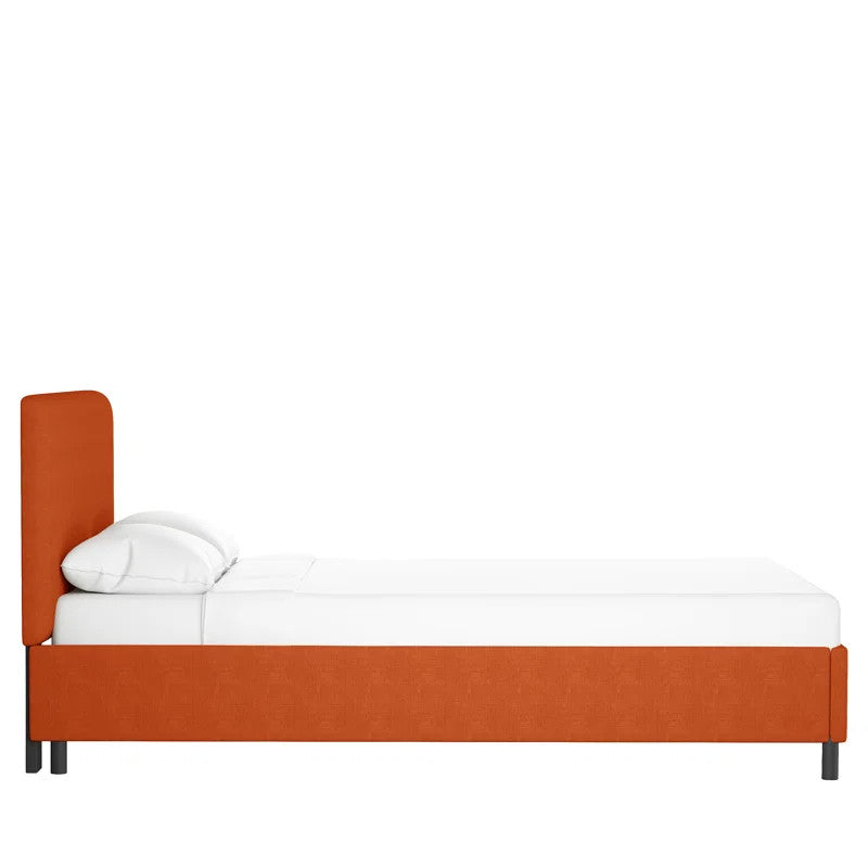 Charles Upholstered Bed (Choose size, fabric, colour & legs)