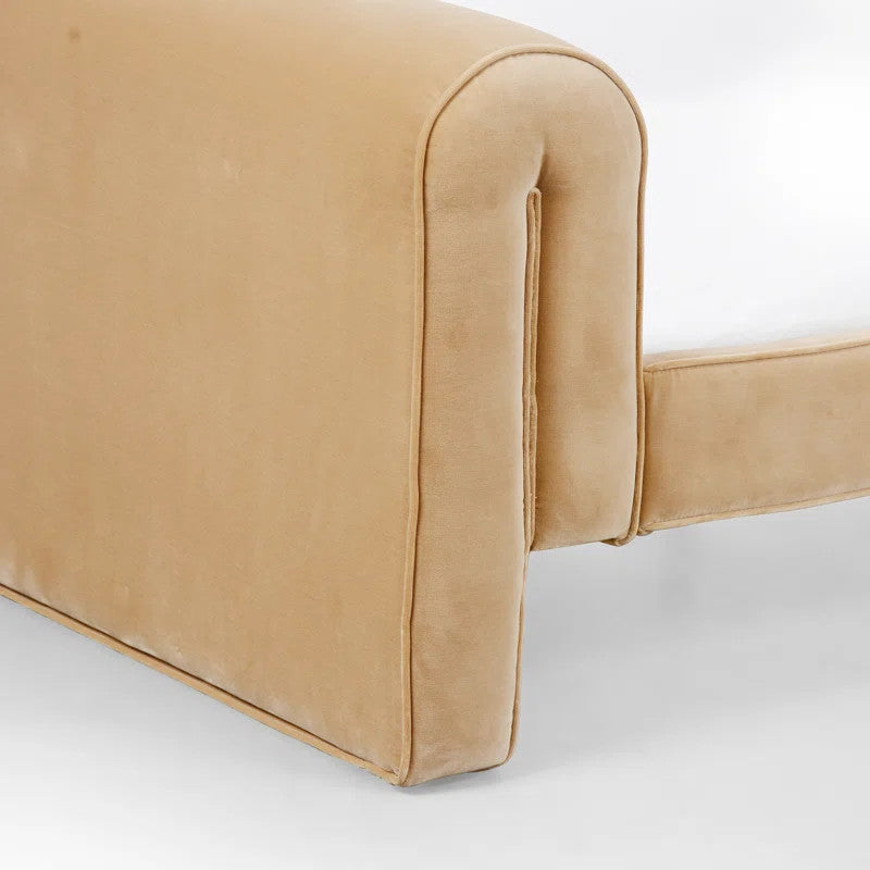 Francis Upholstered Bed (Choose size, fabric, colour & legs)