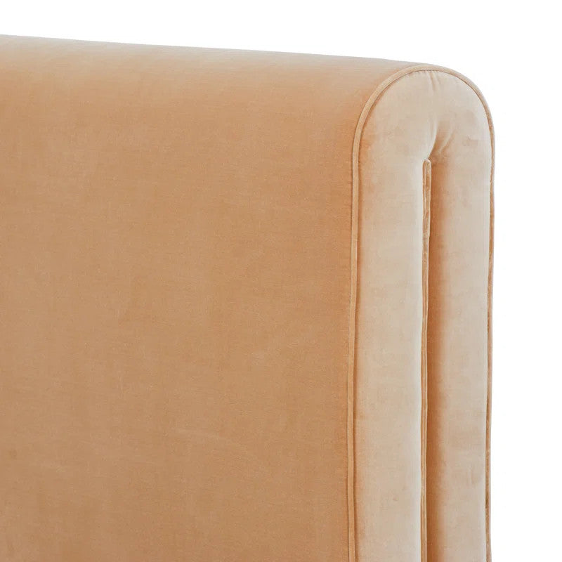Francis Upholstered Bed (Choose size, fabric, colour & legs)