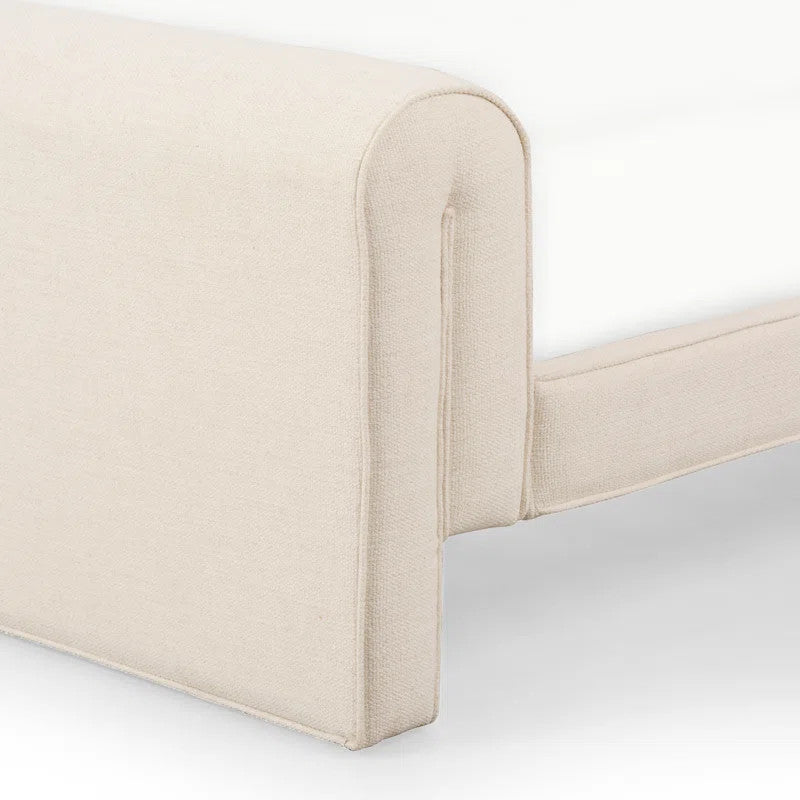 Francis Upholstered Bed (Choose size, fabric, colour & legs)