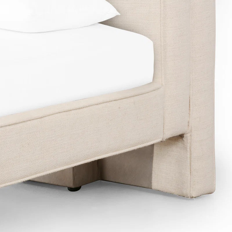 Francis Upholstered Bed (Choose size, fabric, colour & legs)