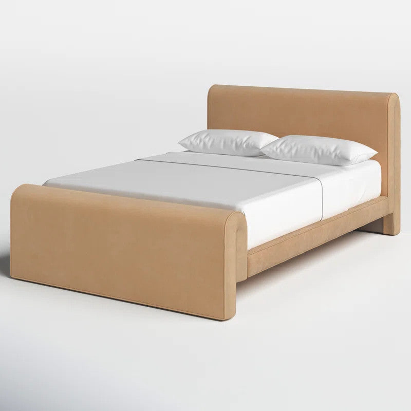 Francis Upholstered Bed (Choose size, fabric, colour & legs)
