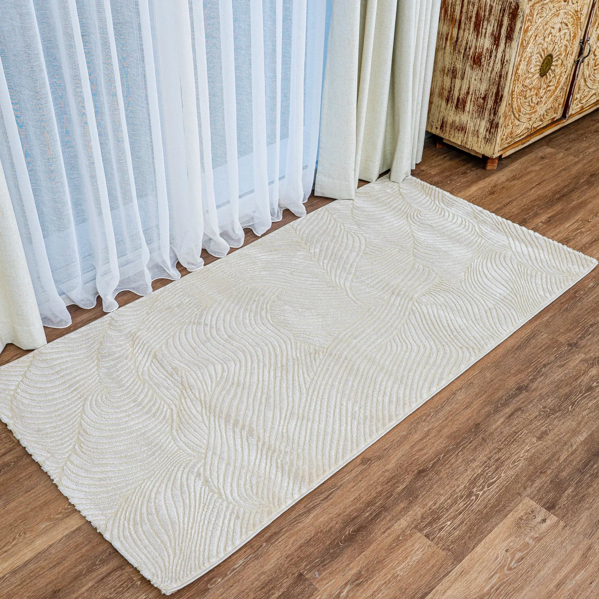 Calm Sands Beige Carpet (Runner)