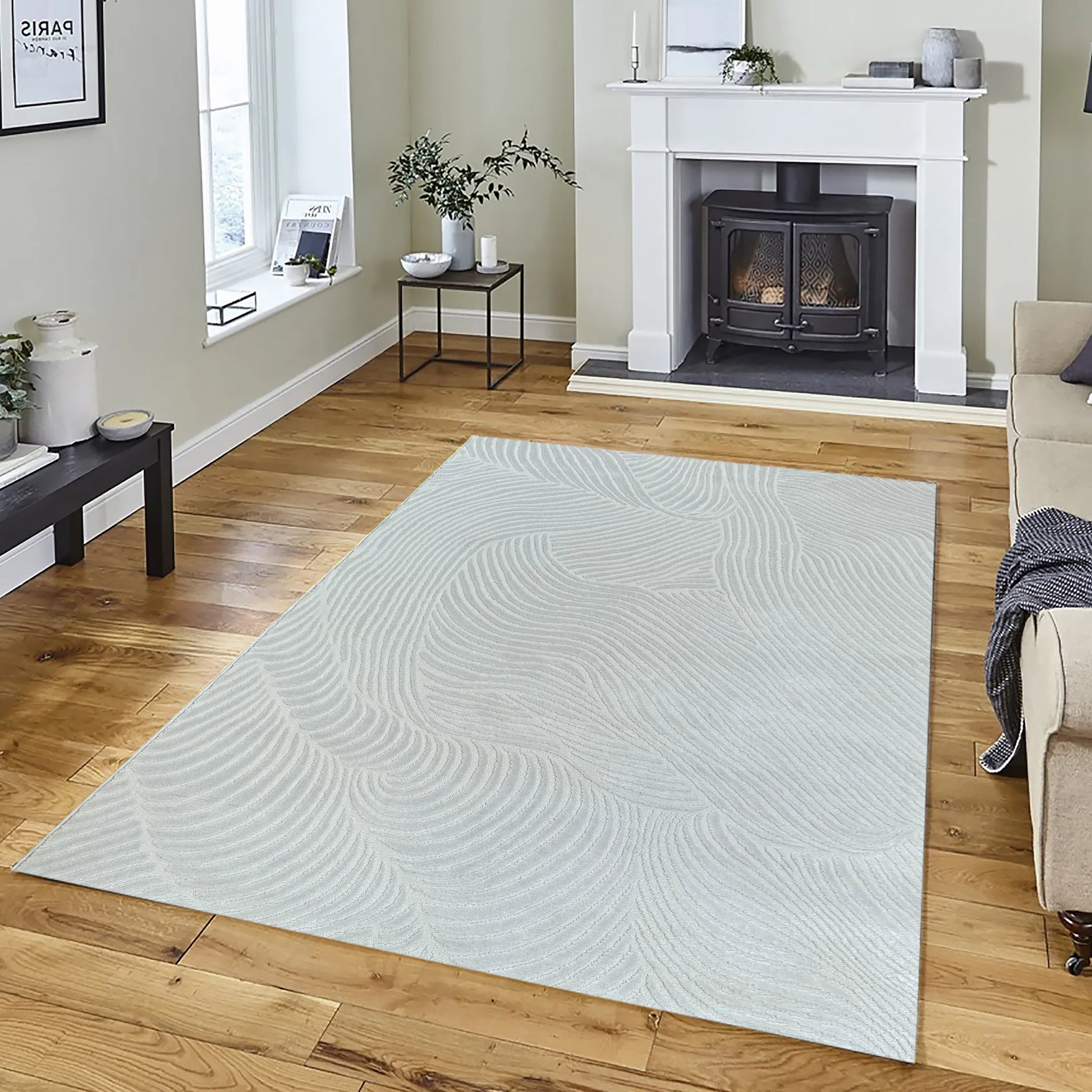Serene Cream Carpet (Rectangle)