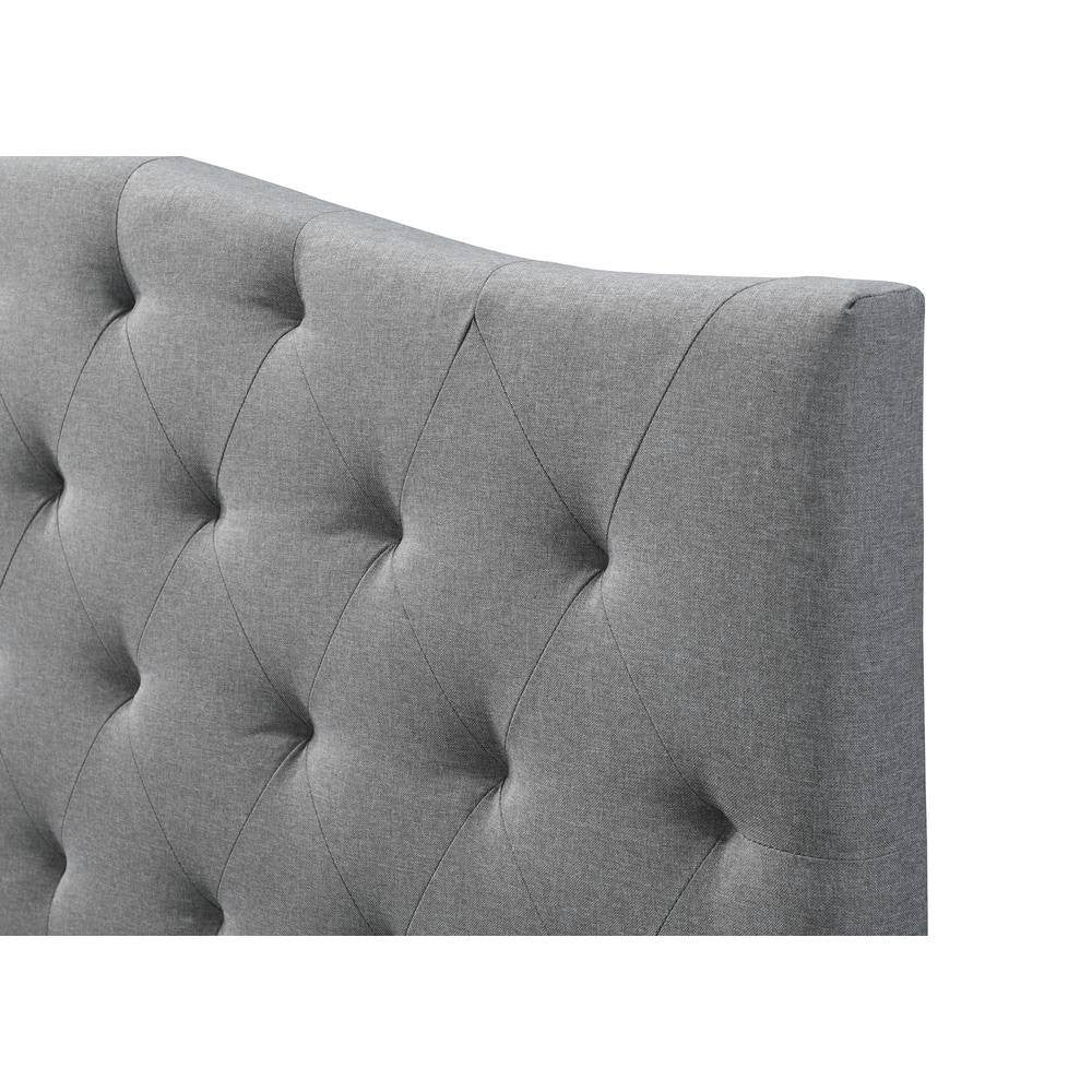 James Upholstered Bed (Choose size, fabric, colour & legs)