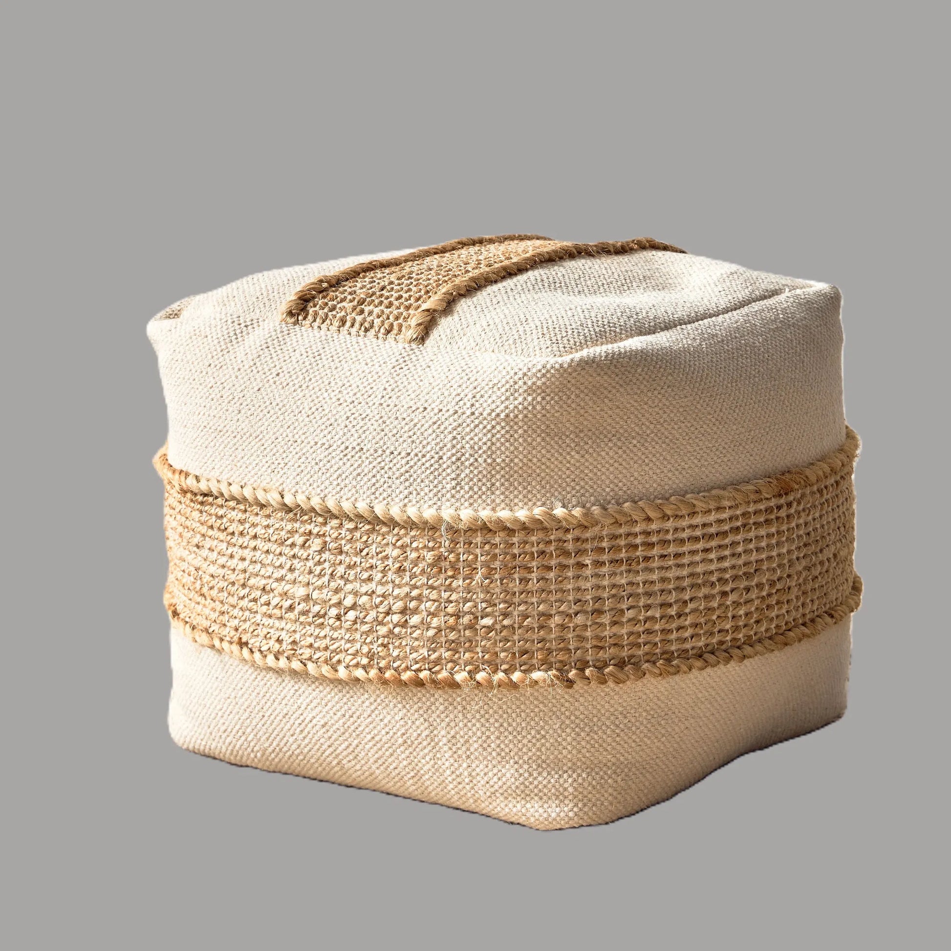 Sahara Weave Pouf
